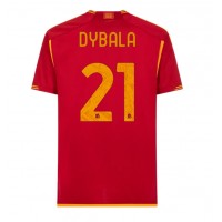 AS Roma Paulo Dybala #21 Heimtrikot 2023-24 Kurzarm